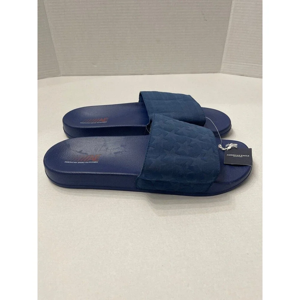 American Eagle Outfitters Men’s Casual Slide Navy Size 11 New With Tag